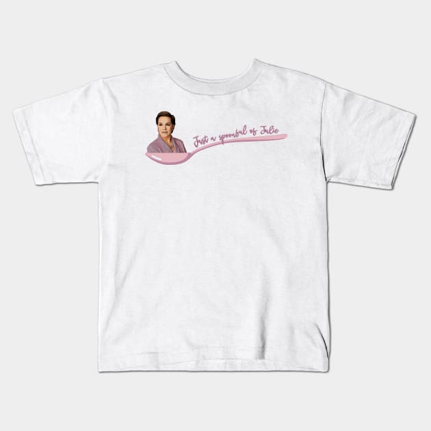 Just a spoonful of Julie Andrews IS the Medicine Kids T-Shirt by baranskini